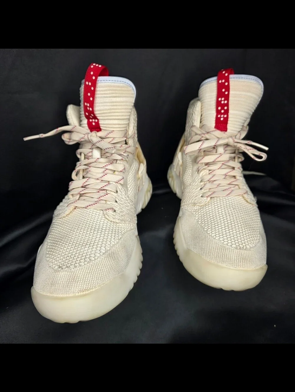 Nike BQ1311-206 Air Jordan Apex React Bio Light Cream Sail Red Shoes Men SZ 11.5